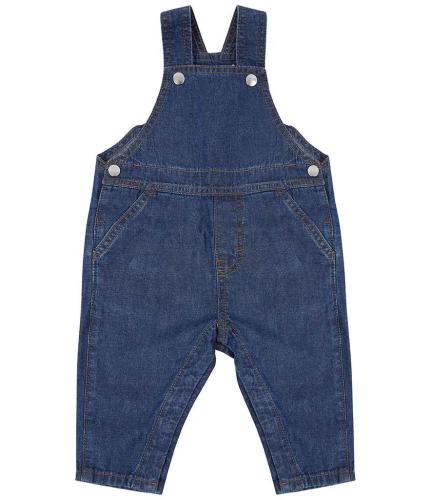 Larkwood Kids Denim Dungarees - BLU - 45632